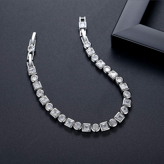 Endless Brilliance | Full Pavé CZ Tennis Bracelet