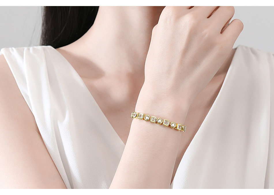 Endless Brilliance | Full Pavé CZ Tennis Bracelet