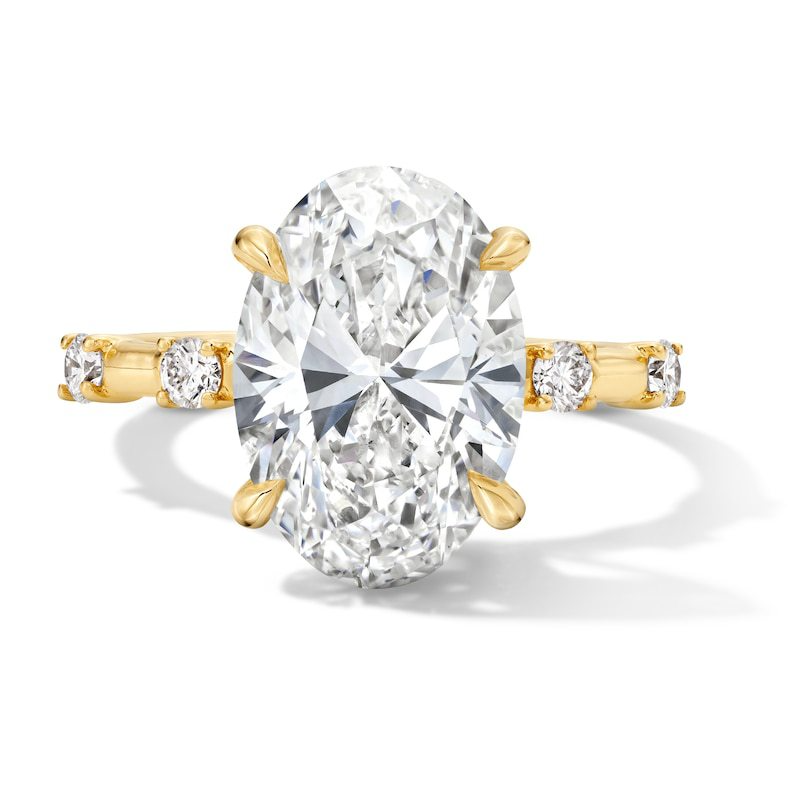 The Oval Edit | 2 Carat Moissanite Solitaire Ring