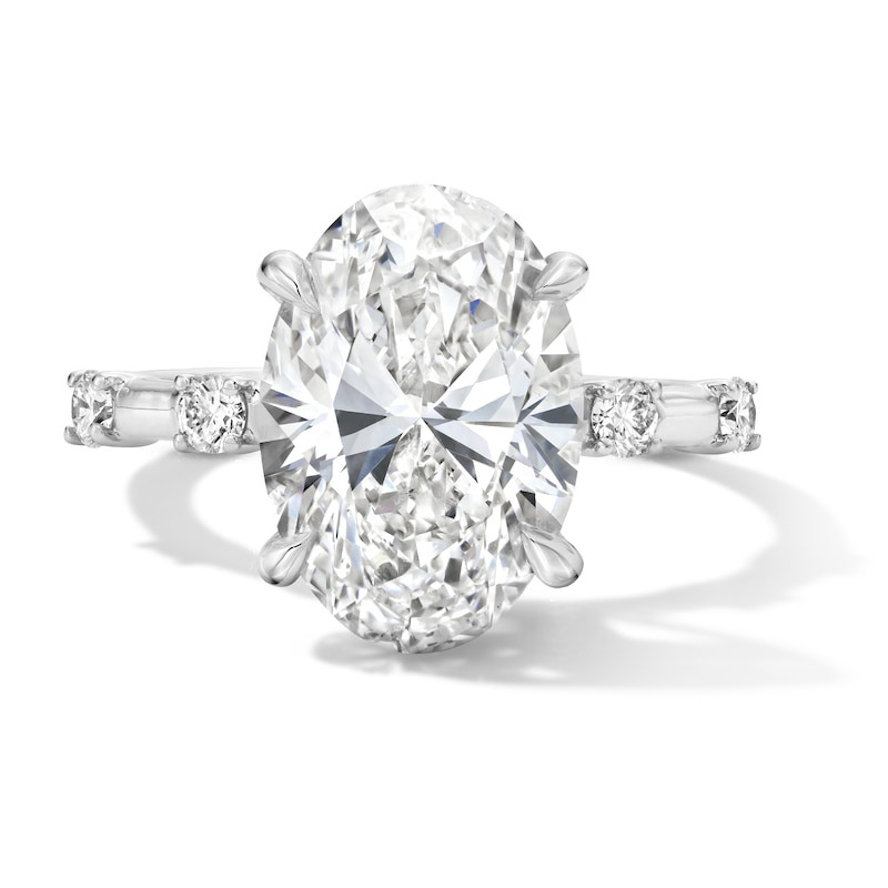 The Oval Edit | 2 Carat Moissanite Solitaire Ring